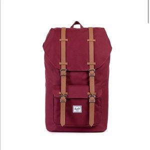 Herschel LIttle America Backpack - WINDSOR WINE